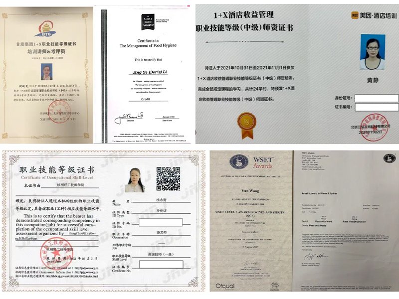 酒店人力资源管理等专业核心课程
